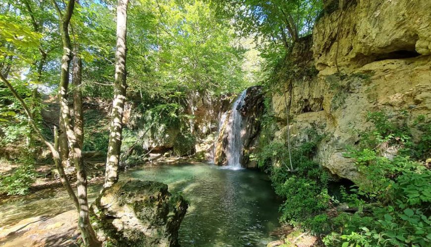Serbia blederija waterfall nature negotin