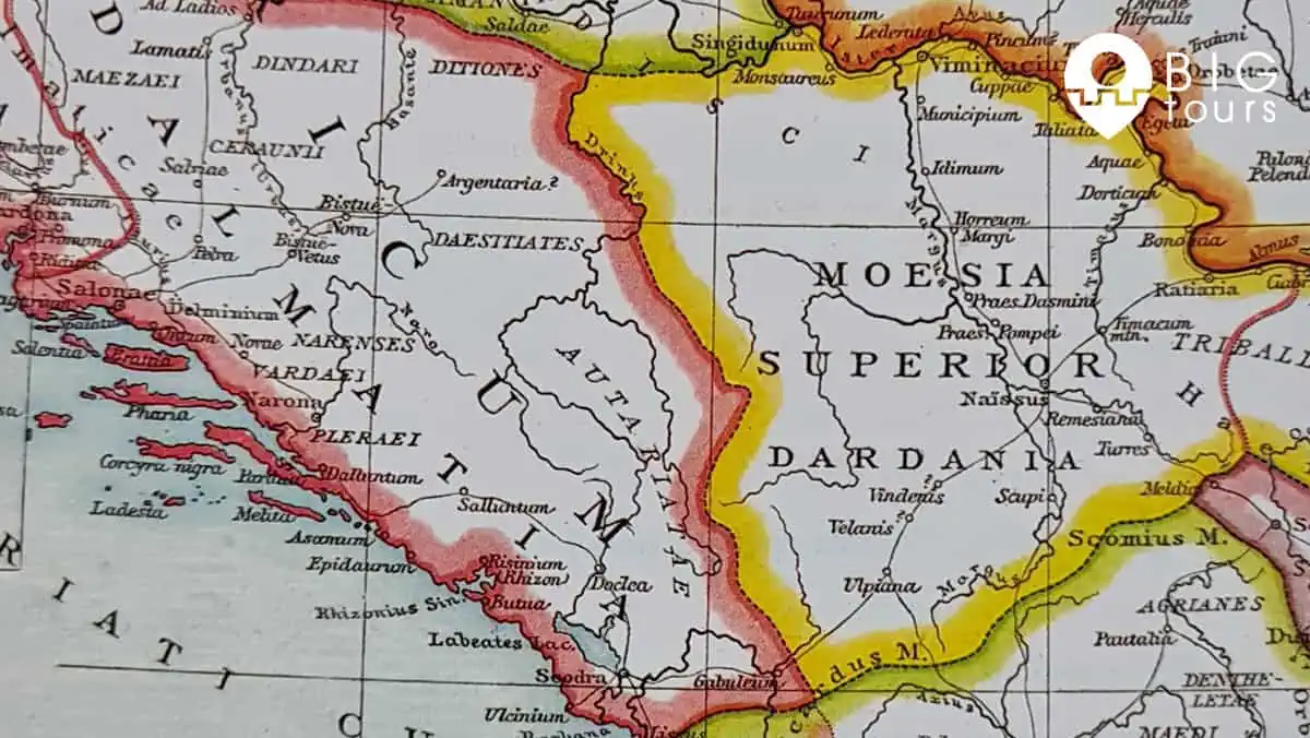 Roman provinces moesia map bigtours