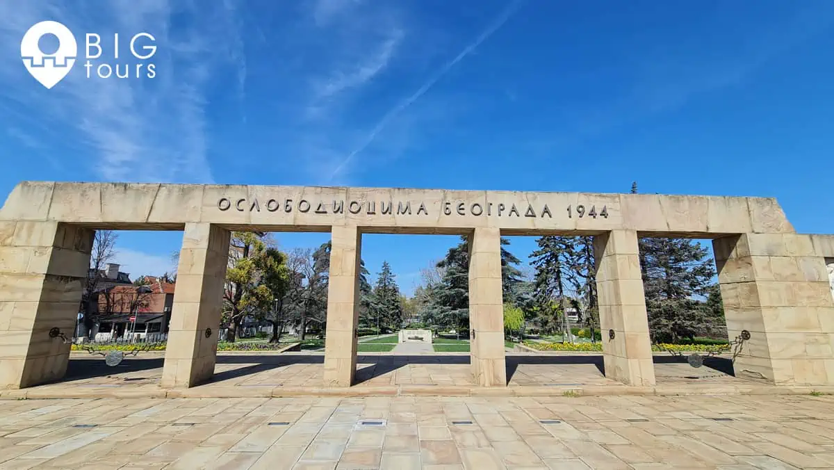 Rusian liberator monument belgrade
