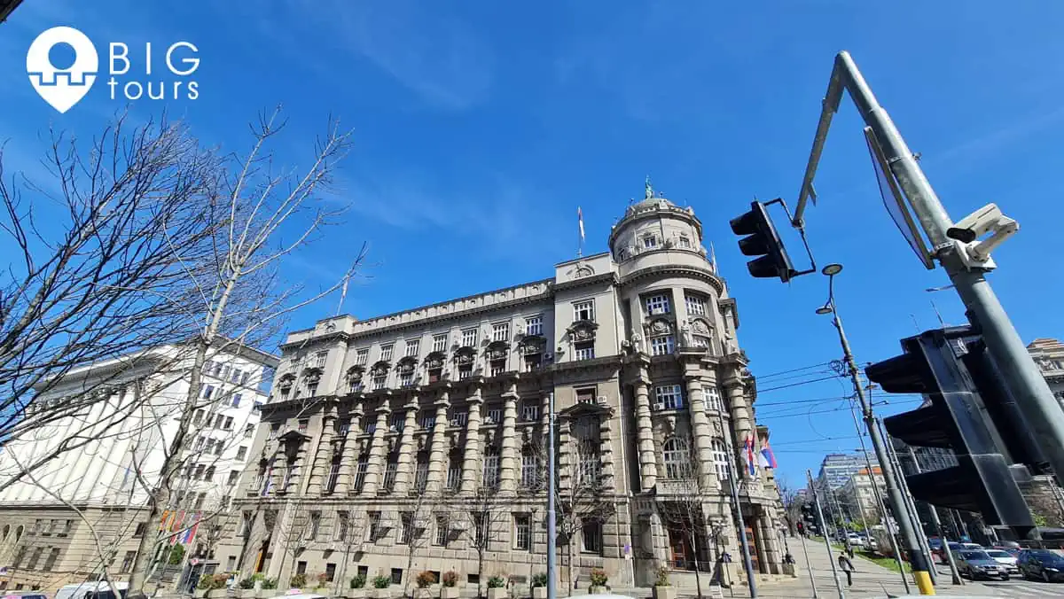 Serbian government building tour bigtours