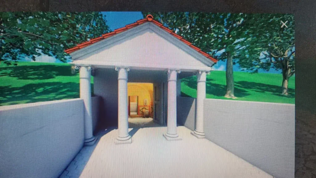 Roman tomb Brestovik reconstruction